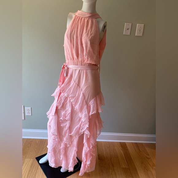 Alice + Olivia Emelia Silk Gown Women's. - Picture 9 of 11